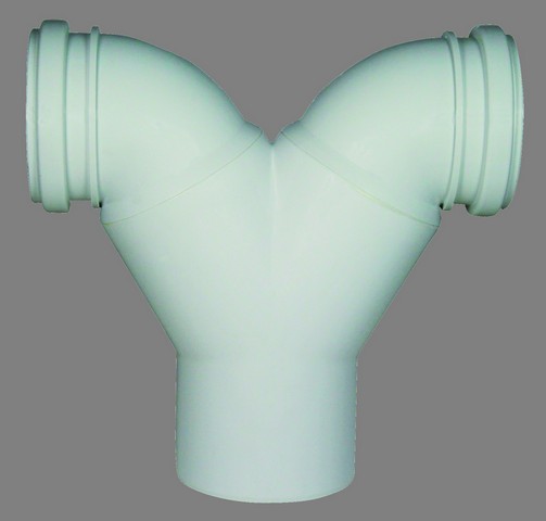 3430 - Çift Çatal Dirsek Çap 110mm 
