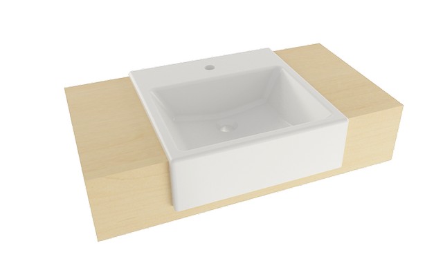 Minimal Kare Lavabo - 2043 